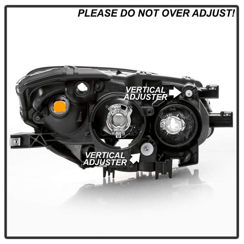 2004-2009 Honda S2000 Ap2 Xenon Hid Model Passenger Side Black Oe-style Right Projector Headlight Assembly Replacement