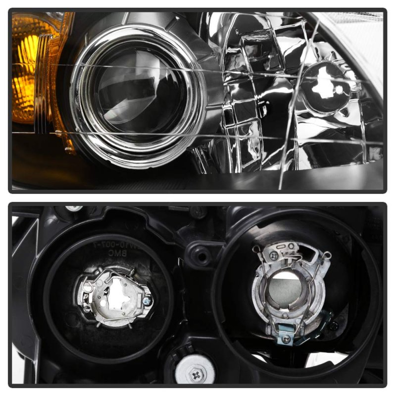 2004-2009 Honda S2000 Ap2 Xenon Hid Model Passenger Side Black Oe-style Right Projector Headlight Assembly Replacement