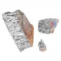 1000g Bismuth 99 Pure Crystal Geodes Metal Ingot Chunk For Making Crystals Fishing Lures 