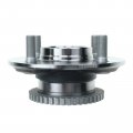 A-premium Rear Wheel Bearing And Hub Assembly With Abs Ring 4-lug Compatible Nissan Altima 1998 1999 2000 2001 Fwd 4-wheel Only