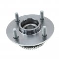 A-premium Rear Wheel Bearing And Hub Assembly With Abs Ring 4-lug Compatible Nissan Altima 1998 1999 2000 2001 Fwd 4-wheel Only