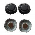1pair Magnetic Car Door Lock Covers Keyhole Protector Cap Waterproof Vehicle Modification Replacement For Suz Uki Jim Ny Jb64