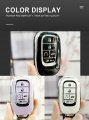 Ontto 5-button Key Fob Cover Fit For Honda 2022 2023 Intelligent Soft And Durable Case Tpu Car Shell Civic Accord Hr-v Cr-v