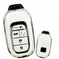 Ontto 5-button Key Fob Cover Fit For Honda 2022 2023 Intelligent Soft And Durable Case Tpu Car Shell Civic Accord Hr-v Cr-v