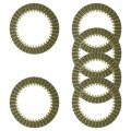 Caltric 6xclutch Friction Plates Set Compatible With Honda Foreman Rubicon 520 Trx520fa 2020 2021 2022 2023