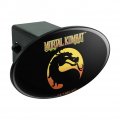 Mortal Kombat Klassic Logo Oval Tow Trailer Hitch Cover Plug Insert