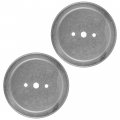 Caltric 2x Uc23728 Gx20367 Spindle Shaft Drive Pulley Compatible With John Deere 42 Decks