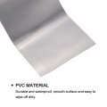 Uxcell Waterproof Peel And Stick Decorative Tape Self Adhesive 3 94 W X 16 4 L Pvc Removable For Wall Edge Silver Tone Brushed