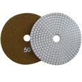 Konfor 5 Inch 7-step Wet Diamond Polishing Pads Premium Grade For Stone Concrete Marble Granite 7 Pcs Set