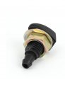 Uxcell 34 X21mm Vehicle Plastic Front Windshield Washer Sprayer Nozzle Black 3 Pcs