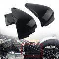 Finmokal Battery Side Fairing Cover For Kawasaki Vulcan 400 Vn400 800 Vn800 1995-2006 Black