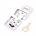 Uxcell A15102200ux0305 Toggle Latch Chest Boxes Suitcase Metal Clasp Lock 2pcs
