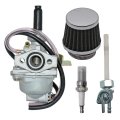 Carburetor For Honda Mini Trail Z50r Z50 Z50a Xr50 Motorcycle With Air Filter And Fuel Petcock Vavle 