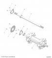 Polaris Snowmobile Flangette Genuine Oem Part Qty 1