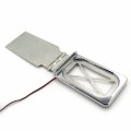 Httmt Mt294-005- Foldable Tag Bracket License Plate Led Compatible With All Touring W Hard Abs Bag Chrome