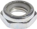 5 16-18 Thin Pattern Nylon Insert Stop Nut Zinc Plated Silver Hex Lock Nuts 20 Pack Model 44212 