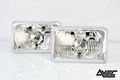 Aveca 4x6 Clear Lens Headlight Conversion H4651 H4656 H4666