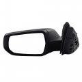 Dasbecan Gm1321539 Left Side Mirror Rearview Glass Assembly 3 Pins For Chevy Malibu 2016 2017 2018 Chevrolet Replaces 23372278 