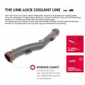 Link-lock Coolant Pipe Air Conditioning Heater 64219329645 For Bmw B48 1234 Series F20 F35 F32