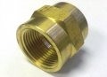 3 4 Npt Female Thread Double Sideded Straight Coupling Union Fitting Brass 