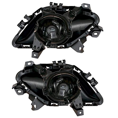 Clear Lens Fog Light Lamps For 2014-2015 Mazda 6 W Wiring Kit Pair Bumper Replacement