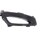 Kia Optima 2012 2013 Fog Light Bezel Passenger Side Front Black Replacement For Ki1039110 Ki1039108 865522t000 865524c000 