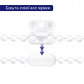 Uxcell 9 15 Meters 10 Yards Roller Blind Bead Chain Cord Set Pom Blinds Pull Accessories With 2pcs Connectors Ball Beaded