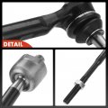 A-premium Set Of 4 Front Inner Outer Tie Rod End Kit Compatible With Chevrolet Equinox 2005-2007 Pontiac Torrent 2006-2007