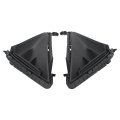 Pair Left And Right Front Bumper Bezel Grille Cover For Kia Forte 2022 2023 Black Painted Replace Part Number 86593 M7500 86594 