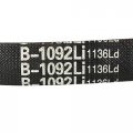 Uxcell B-1092 B43 Drive V-belt Inner Girth 43 1092mm Industrial Power Rubber Transmission Belt