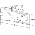 Prime-line U 9951 Keyed Hasp Lock A Twist Knob Locking For Small Doors Cabinets And More 4a X 1-5 8a Steel Chrome Plated Single