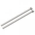 Straight Ejector Pins 8 5mm 21 64 Dia 65mn Steel Round Tip Punch 200mm Long For Mechanical Maintenance 2pcs 
