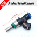 Hoypeyfiy 2pcs Fuel Injectors 0280158337 Replacement For Polaris General 1000 2016-2021 4 2017-2021 Rzr Rs1 2018-2021