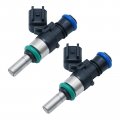 Hoypeyfiy 2pcs Fuel Injectors 0280158337 Replacement For Polaris General 1000 2016-2021 4 2017-2021 Rzr Rs1 2018-2021