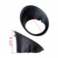 2x Black Front Lower Bumper Fog Drl Light Lamp Hole Bezel Cover Compatible With Dodge Ram 1500 2500 3500 Rpn 55077239ab