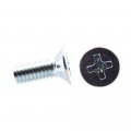 Prime-line Machine Screws Metric Flat Head Phillips Drive M4-0 7 X 10mm Zinc 25 Pack