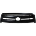 Front Grille Assembly For Toyota Tundra 2003 2004 2005 2006 Plastic Painted Black Shell And Insert Regular Access Cab Base 