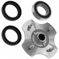 Caltric Rear Left Or Right Wheel Hub With Bearing Compatible Honda Trx300fw Fourtrax 300 4x4 1993-2000