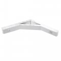 Uxcell Corner Brackets 2020 Aluminum Profile Joint Brace Connectors 45 Degree Angle 3pcs 135 2pcs