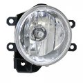 Front Right Driving Fog Light Lamp Assembly With Bulb For 2016 2017 2018 Toyota Rav4 And Hybrid Clear Lens Chrome Housing Dot 