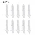 Uxcell Plastic Shelf Support Pegs 20pcs 7mm Locking Pins Cabinet Clips Bracket Peg For Kitchen Furniture Book Shelves Supplies