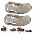 Coolhiya 1 Pair Labor Insurance Shoe Protector External Metatarsal Guard Guards For Creases Sneaker No Inserts Crease Work