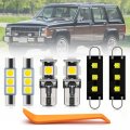 15pcs Cherokee Xj Interior Led Lights Bulb Kit For Jeep 1990 1991 1992 1993 1994 1995 1996 Map Dome Cargo Super Bright 6000k