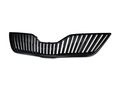 Upgrade Blk Vertical Upper Front Hood Bumper Grill Grille Abs 10-11 Toyota Camry 