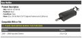 Rear Muffler Compatible With 2001-2006 Hyundai Elantra 2 0l 4-cylinder