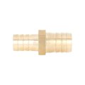 19mm To 16mm Brass Barb Hose Straight Connector Adaptor Reducer Splicer Fitting For Air Water Gas Oil