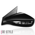 Hy1320168 Hy1321168 Pair Oe Style Powered Heated Signal Side View Door Mirror Compatible With Hyundai Sonata 11-14