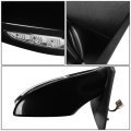 Hy1320168 Hy1321168 Pair Oe Style Powered Heated Signal Side View Door Mirror Compatible With Hyundai Sonata 11-14