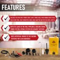 Evap Vacuum Smoke Diagnostic Tester Compatible With 12v Cars Trucks Motorcycle Atv Boats Snowmobiles Automotive Machine Leak