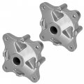 Caltric 2 Rear Wheel Axle Hub Compatible With Polaris Ranger Xp 700 2006 2007 2008